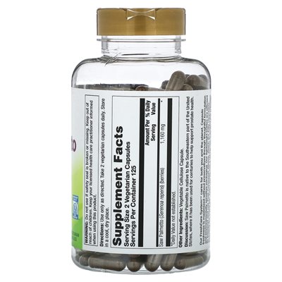 Nature's Life, Saw Palmetto Berries, 1160 mg, 250 vegetarian capsules (580 mg per capsule)