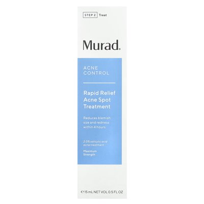 Murad, Acne Control, Fast Acne Treatment, Maximum Strength, 0.5 fl oz (15 ml) Murad, Acne Control, Fast Acne Treatment, Maximum Strength, 0.5 fl oz (15 ml)