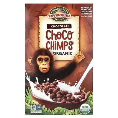 Nature's Path, EnviroKidz, Bio-Schokolade Choco Chimps, 10 oz (284 g)