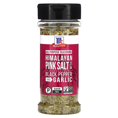 McCormick Allzweckgewürz Himalaya-Salz mit schwarzem Pfeffer und Knoblauch 6,5 oz (184 g)