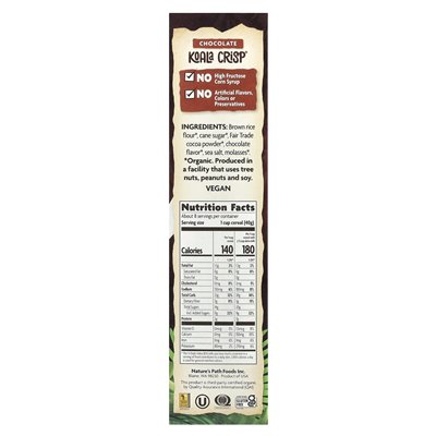 Nature's Path, EnviroKidz, Organic Chocolate Koala Crisp Careal, 11,5 uncji (325 g)