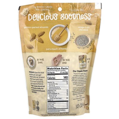 Nature's Path, Crunchy Granola, Honey Almond, 11 uncji (312 g) Nature's Path, Crunchy Granola, Honey Almond, 11 uncji (312 g)