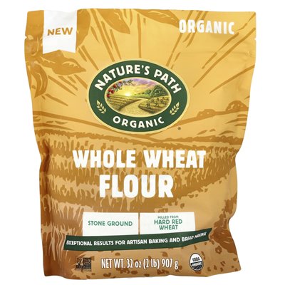 Nature's Path, Organic Whole Wheat Flour, Stone Earth, 2 lbs (907 g)