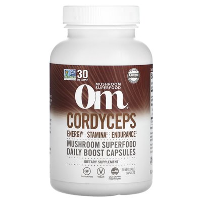 Om Mushrooms, Cordyceps, 90 Gemüsekapseln