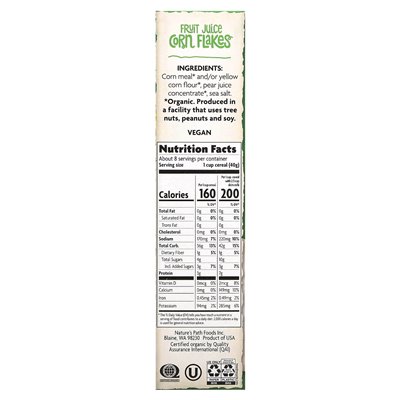 Nature's Path, Bio-Fruchtsaft aus Maiskolben, 10,6 Unzen (300 g)