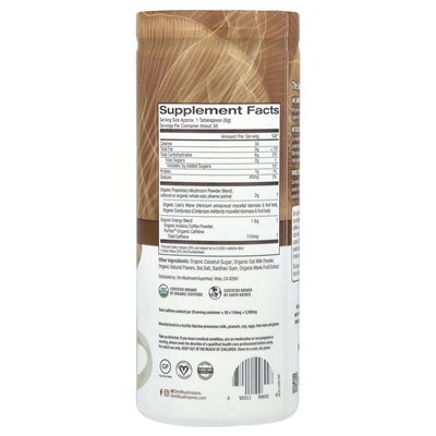 Om Mushrooms, Superfood-Pilzmischung, Kaffee Latte, 8,47 oz (240 g)