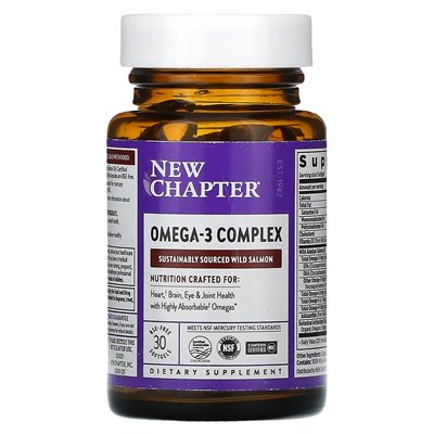 Neues Kapitel, Omega-3-Komplex, 30 Soft
