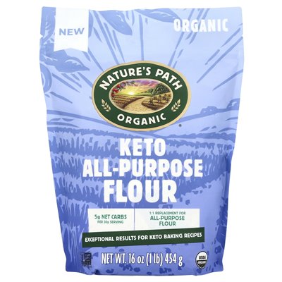 Nature's Path, Organic Keto Allpose Mąka, 16 uncji (454 g)