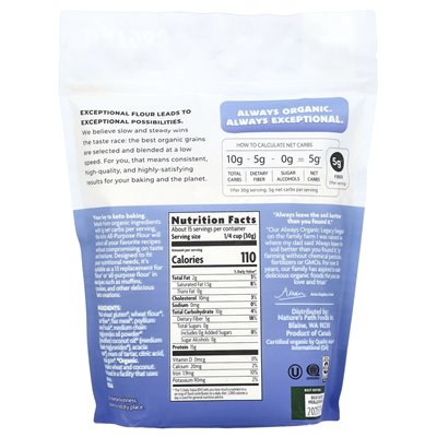 Nature's Path, Organic Keto Allpose Mąka, 16 uncji (454 g)