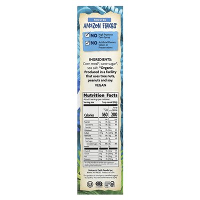 Nature's Path, EnviroKidz Organic, Amazon Frosted Flakes Careal, 11,5 Unzen (325 g)