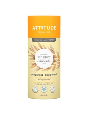 ATTITUDE, Naturalna Pielęgnacja delikatnej skóry, Otręby, Oliwa z Arganu, 3 uncji (85 g)