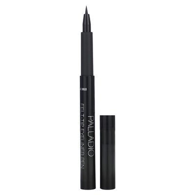 Palladio, fel-tip Eyeliner Pen, Jet Black ELF01, 0,037 Fl Oz (1,1 ml)