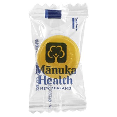 Manuka Health, Manuka Honey Siltenges, Natural Lemon, MGO 400+, 15 pastylków