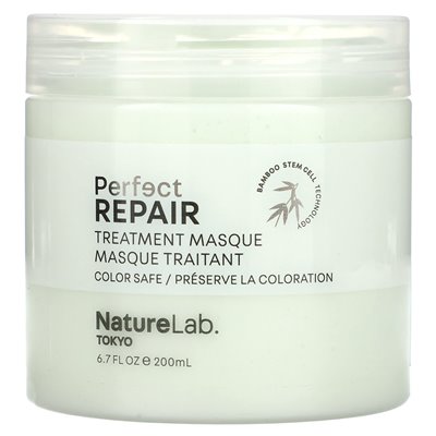 NatureLab Tokyo, Perfect Repair, Treatment Masque, 6.7 fl oz (200 ml) NatureLab Tokyo, Perfect Repair, Treatment Masque, 6.7 fl oz (200 ml)