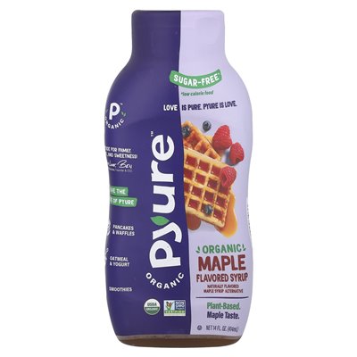 Pyure, Bio-Sirup mit Ahorngeschmack, zuckerfrei, 14 Unzen (414 ml)