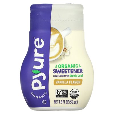 Pyure, Bio-Süßstoff, Vanille, 1,8 fl oz (53 ml)