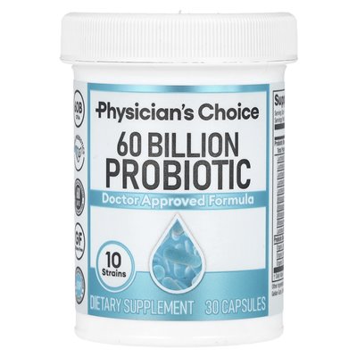 Doctor's Choice, 60 Milliarden Probiotika, 30 vegetarische Kapseln mit verzögerter Wirkung