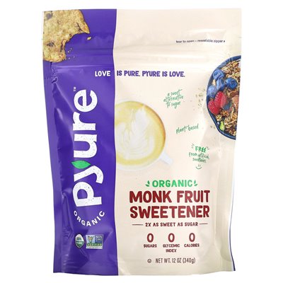 PYURE, BIO-SWEAMERFRÜCHTE, 12 oz (340 g)