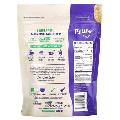 PYURE, BIO-SWEAMERFRÜCHTE, 12 oz (340 g)