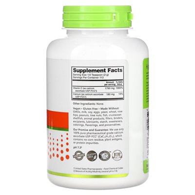 Nutribiotyk, odporność, askorbinian wapnia, 8 uncji (227 g)