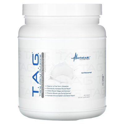 Metabolic Nutrition, TAG, Unaltered, 400g Metabolic Nutrition, TAG, Unaltered, 400g