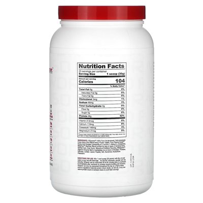 Metabolic Nutrition, ISOpwdr, Whey Protein Isolate, Strawberry Cream, 1.52 lbs (690 g)
