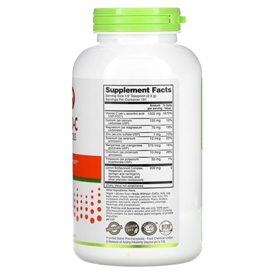 Nutribiotyk, odporność, askorbinian Bio-C, witamina C z bioflawonoidami i minerałami, 16 uncji (454 g)