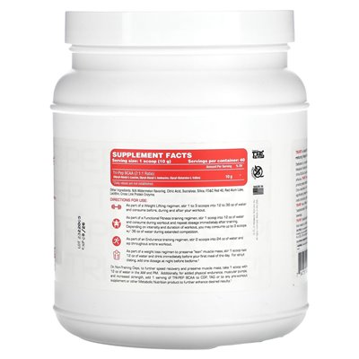 Metabolic Nutrition, Tri-Pep, verzweigtkettige Aminosäure, Wassermelone, 14,1 oz. (400 g) Metabolic Nutrition, Tri-Pep, verzweigtkettige Aminosäure, Wassermelone, 14,1 oz. (400 g)