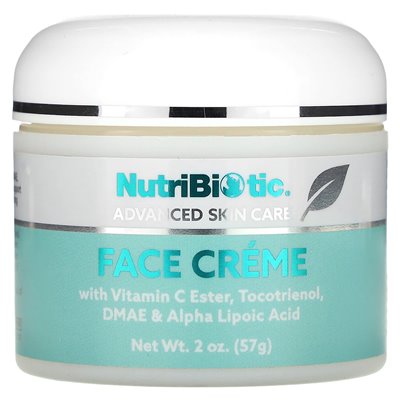 Nutribiotic, zaawansowana pielęgnacja skóry, twarz CRéme, 2 uncje (57 g) Nutribiotic, zaawansowana pielęgnacja skóry, twarz CRéme, 2 uncje (57 g)