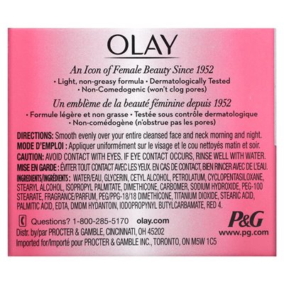 Olay, Active Hydration, Creme, Original, 2 Unzen (56 g)