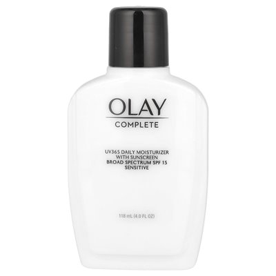 Olay, Complete, UV365 Tägliche Feuchtigkeitscreme mit Sonnenschutz, LSF 15, Sensitiv, 4 fl oz (118 ml)