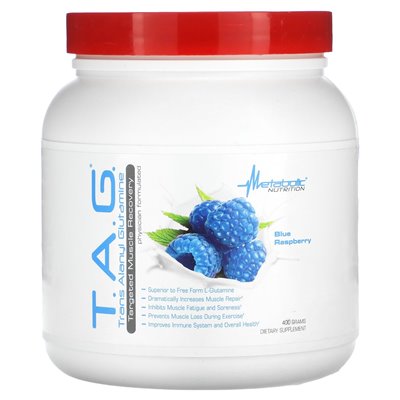 Metabolic Nutrition, T.A.G., Blue Raspberry, 400 g Metabolic Nutrition, T.A.G., Blue Raspberry, 400 g