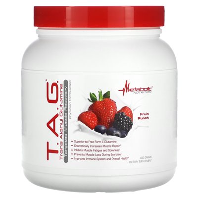 Metabolic Nutrition, T.A.G., Fruit Punch, 400 g Metabolic Nutrition, T.A.G., Fruit Punch, 400 g
