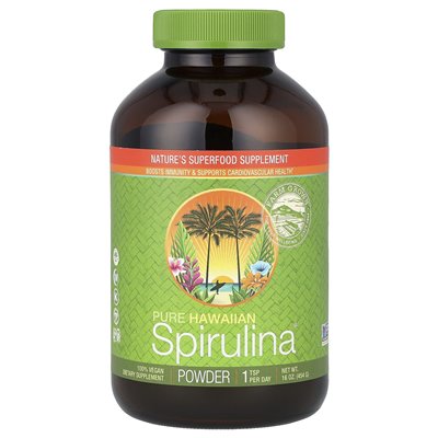 Nutrex Hawaii, Pure Hawaiian Spirulina, Powder, 16 oz (454 g)