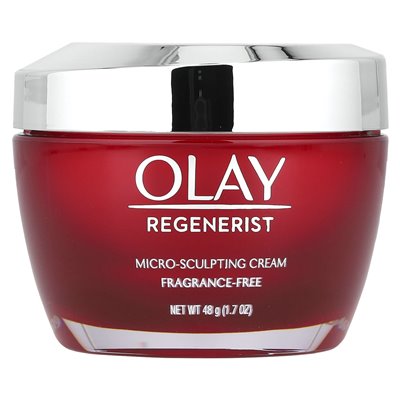 Olay, Regenerist, Micro-Sculpting Cream, Fragrance Free, 1.7 oz (48 g)
