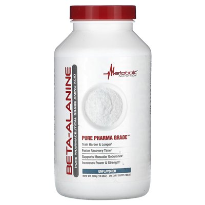 Metabolic Nutrition, Beta-Alanine, Unchanged, 10.58 oz (300 g)
