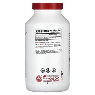 Metabolic Nutrition, Beta-Alanine, Unchanged, 10.58 oz (300 g)