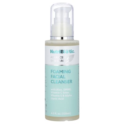 Nutribiotic, Advanced Skin Care, schäumender Gesichtsreiniger, 4.2 Flora (125 ml)