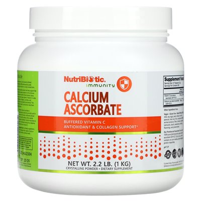 Nutribiotyk, odporność, askorbinian wapnia, 2,2 funta (1 kg)