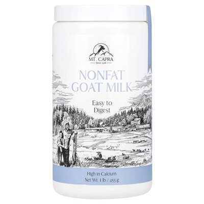Mt. Capra, unfat goat milk, 1 lb (453 g)