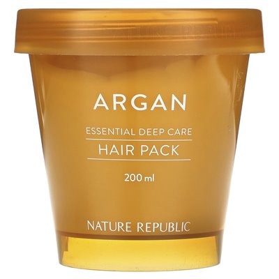 Nature Republic, Argan Essential Deep Care Hair Pack, 200 ml Nature Republic, Argan Essential Deep Care Hair Pack, 200 ml