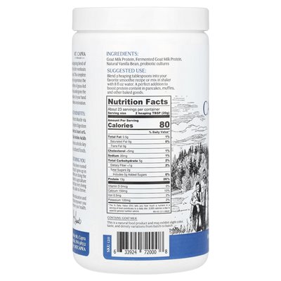 Mt. Capra, Caprotein®, Vanilla Bean, 16 uncji (453 g)