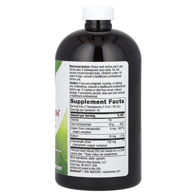 Nature's Way, Chlorofresh, ciekł chlorofil, niezmieniony, 16 fl oz (480 ml)