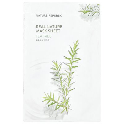 Nature Republic, Real Nature Beauty Mask Sheet, Baum, 1 Blatt, 0,77 fl oz (23 ml)