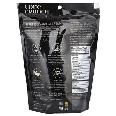 Nature's Path, Love Crunch, premium organiczna granola, krem waniliowy espresso, 11,5 uncji (325 g) Nature's Path, Love Crunch, premium organiczna granola, krem waniliowy espresso, 11,5 uncji (325 g)