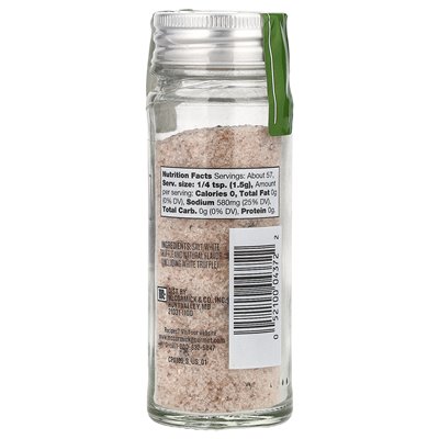 McCormick Gourmet Global Selects, White Summer Truffle Salt from France, Naturally Flavored, 3 oz (85 g)