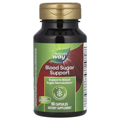 Nature's Way, Wsparcie cukru we krwi, 90 kapsułek