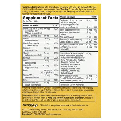 Nature, Alive! Komplettes Multivitamin für Frauen, 50 Tabletten