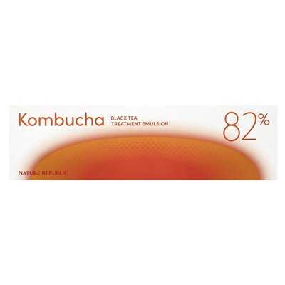 Nature Republic, Czarna herbata Kombucha, emulsja leczenia 82%, 1 liczba