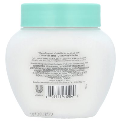 Pond, Cold Cream, Makeup Remover, 9.5 oz (269 g)